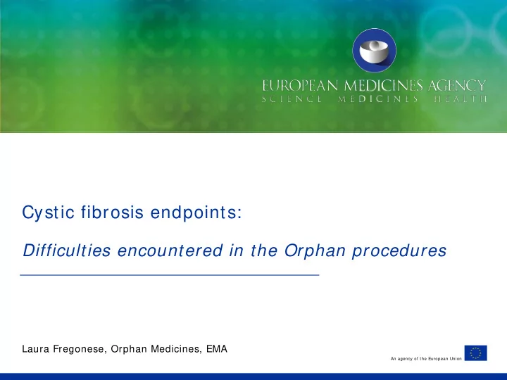 cystic fibrosis endpoints