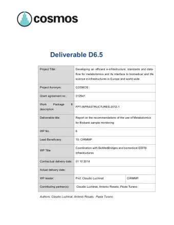 Content 1. Executive summary