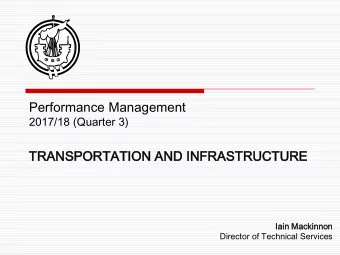 TR  TRAN  ANSP  SPOR  ORTA  TATI  TION  ON AN  AND I  D INF  NFRA  RAST  STRU  RUCT  CTUR  URE