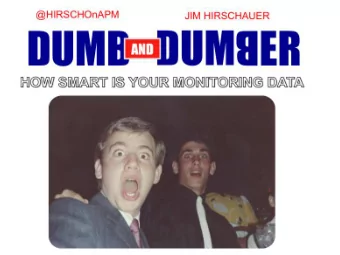 Im a Performance Geek!!!  Designed and Implemented Monitoring  Architecture for Wachovia