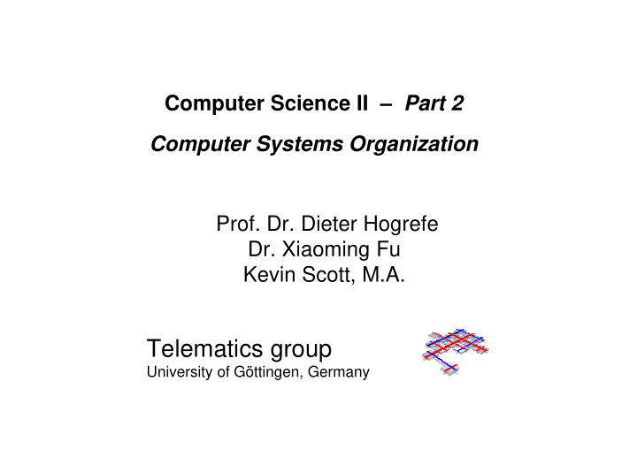 telematics group