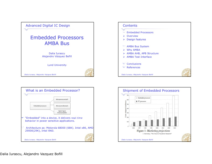 embedded processors