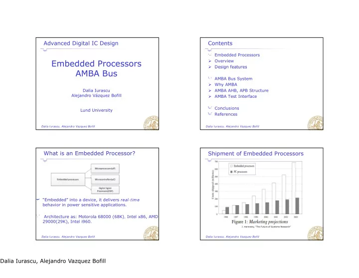 embedded processors