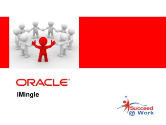 iMingle  iMingle Team  So, what is iMingle?  What does iMingle do?  iMingle helps in