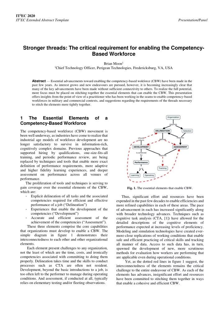 stronger threads the critical requirement for enabling