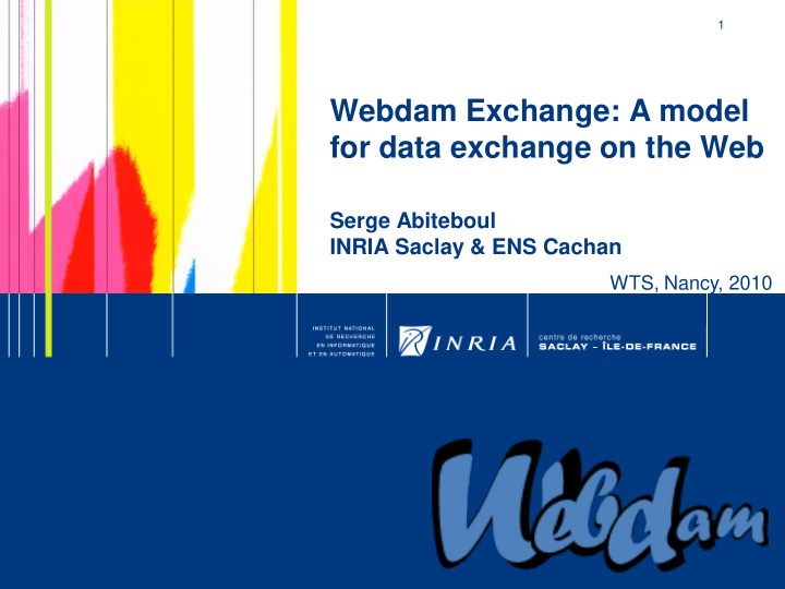 webdam exchange a model