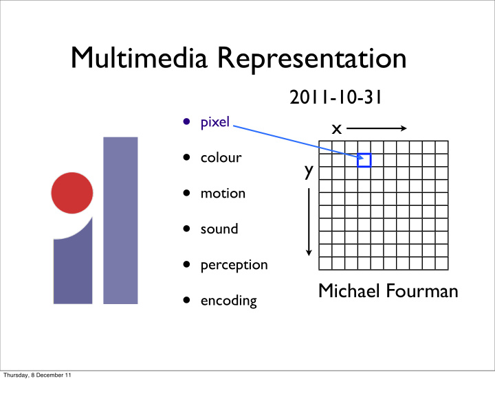 multimedia representation