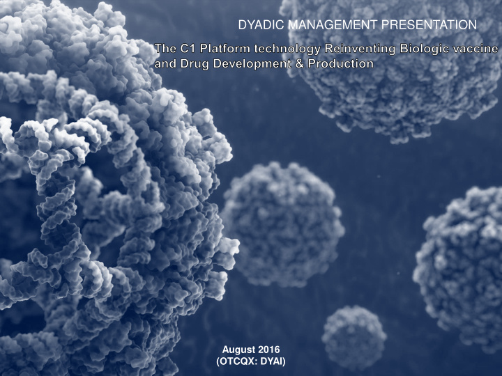 dyadic management presentation