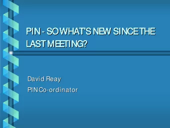 PIN - SO WHATS NE  PIN - SO WHATS NE  W SINCE  W SINCE  THE  THE  PIN - SO WHATS NE  PIN -