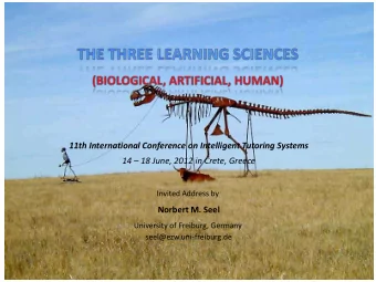 Learning is ...  - a relatively permanent change in behavior and/or in mental associations