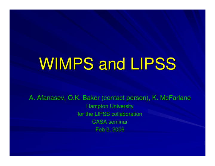 wimps and lipss wimps and lipss