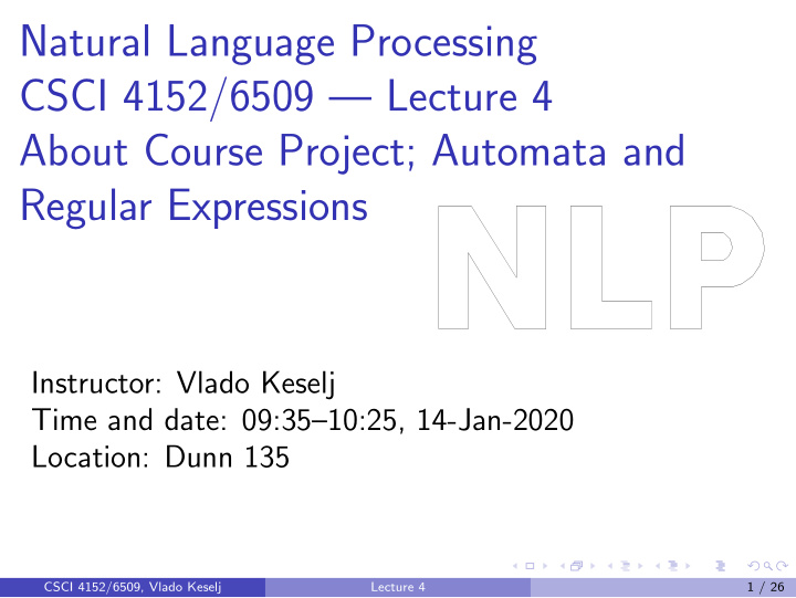 natural language processing csci 4152 6509 lecture 4