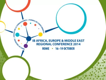 University application strategies for IB  Coordinators and counselors  Alex Klaiss, Prague British