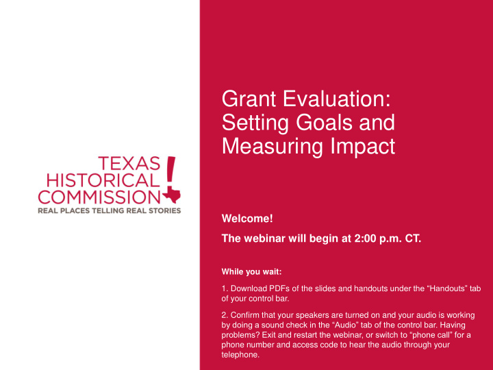 grant evaluation