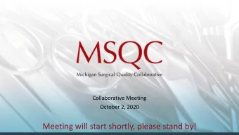 Meeting will start shortly, please stand by!  Welcome!  A Few Housekeeping Notes:  Its Great