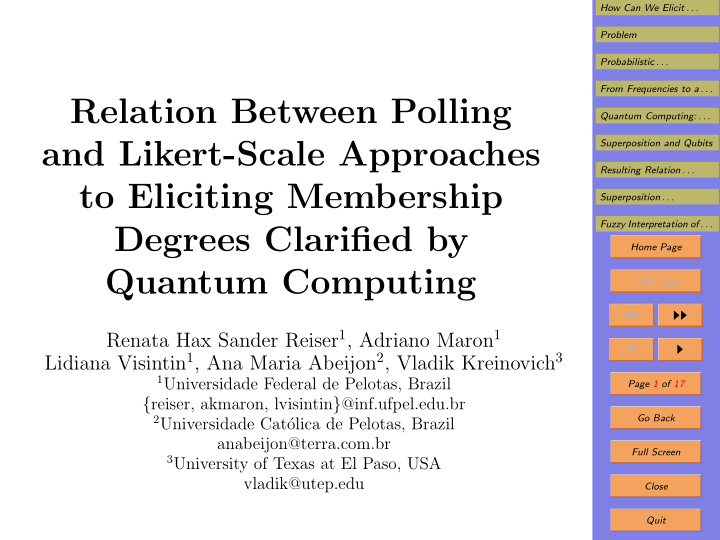 relation between polling