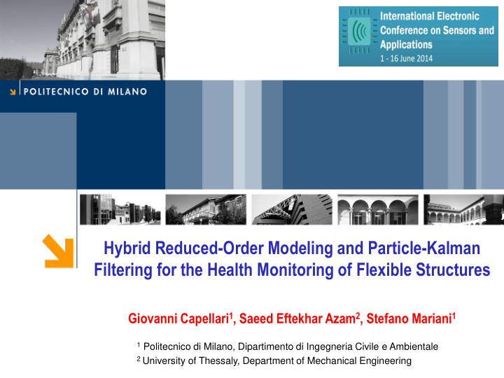 hybrid reduced order modeling and particle kalman