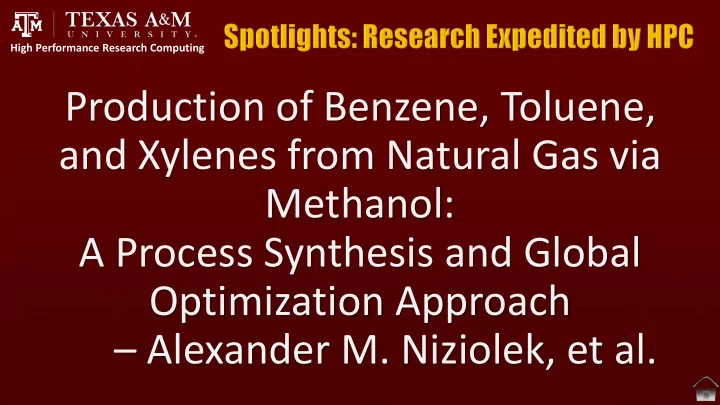 production of benzene toluene
