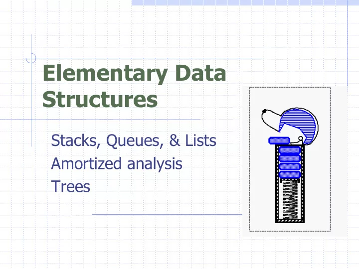 elementary data structures