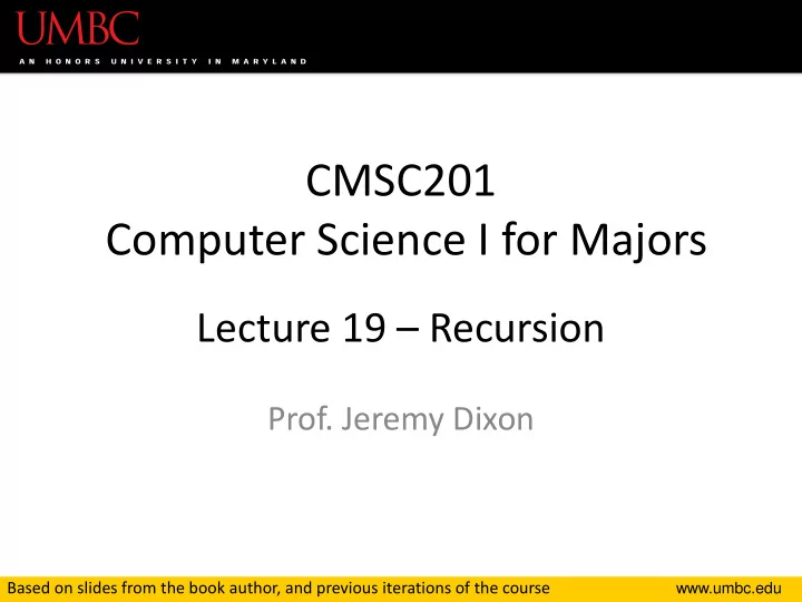 cmsc201 computer science i for majors