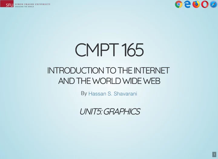cmpt 165 cmpt 165