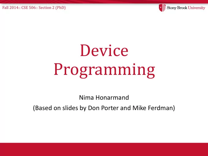 device