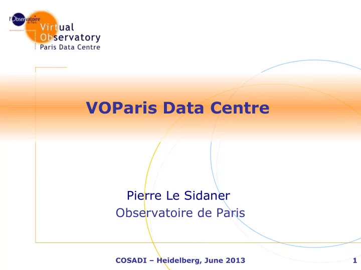 voparis data centre