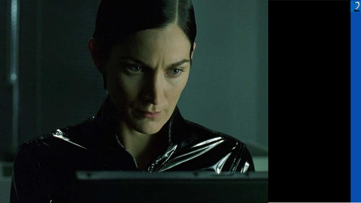 trinity uses nmap in the film the matrix reloaded to hack