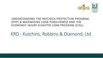 KRD - Kutchins, Robbins &amp; Diamond, Ltd.  Gene Barinholtz, CPA - Partner  Gene has been in
