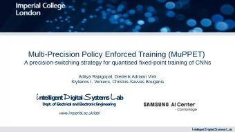 Training of Convolutional Neural Networks (CNNs)  Typical Datasets  Typical Networks    CIFAR10