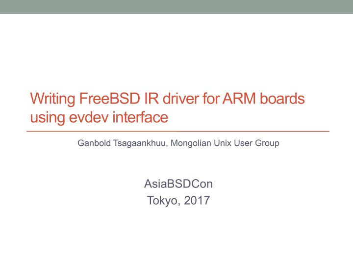 writing freebsd ir driver for arm boards using evdev