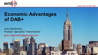 Jens Stockmann,  Product  Specialist  Transmission  jens.stockmann@gatesair.com  Proprietary  and