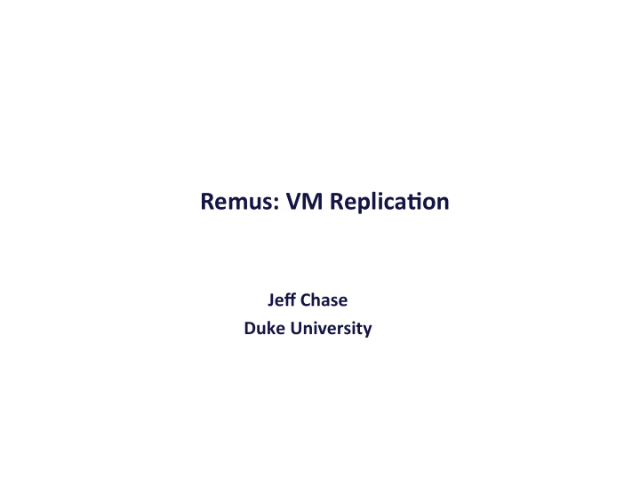 recall virtual machines vms