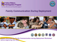 family communication during deployment