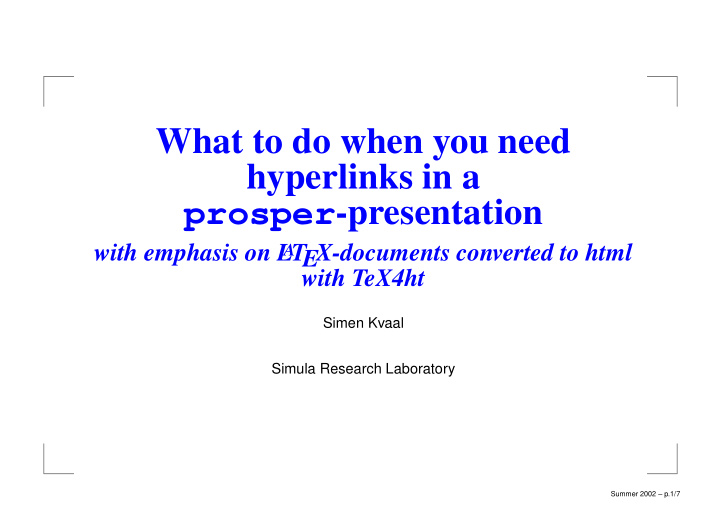 what to do when you need hyperlinks in a prosper