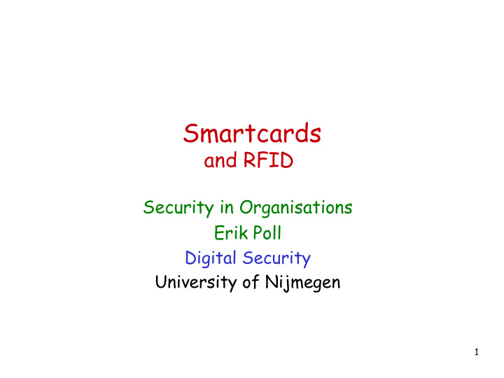 smartcards