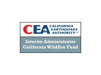 (CEA  Interim Administrator)  August 7, 2019  Califor  orni  nia  a Depa  partment  tment of