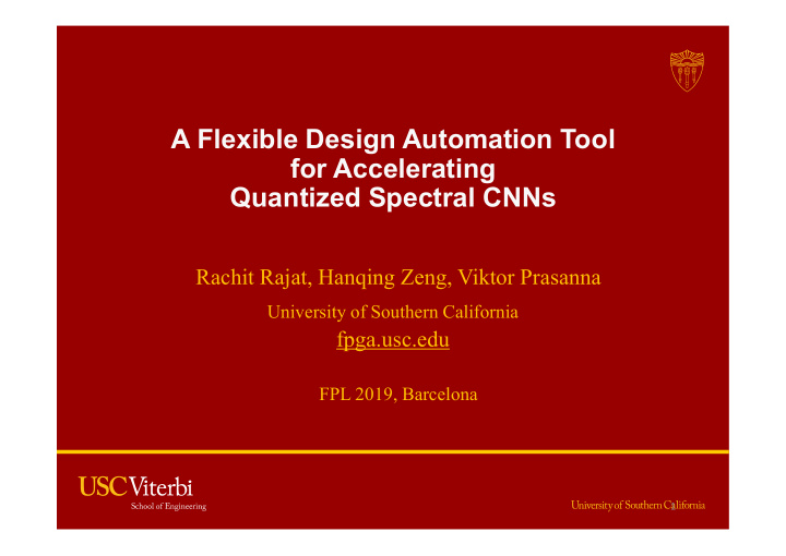 a flexible design automation tool for accelerating
