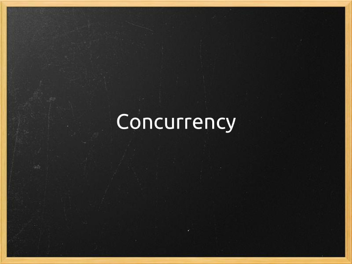 concurrency concurrency