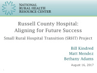 russell county hospital aligning for future success
