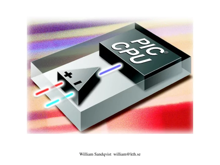 william sandqvist william kth se comparator an 1 bit ad