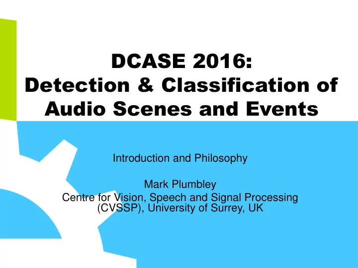 dcase 2016