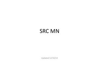 SRC MN  Updated 12/10/14  Customer  All  Ratepayers  $ Avoided costs (Fuel  Clause Adjustment)