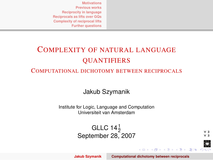 link semantics and computational complexity evaluate