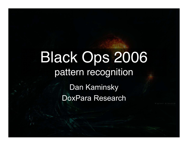 black ops 2006