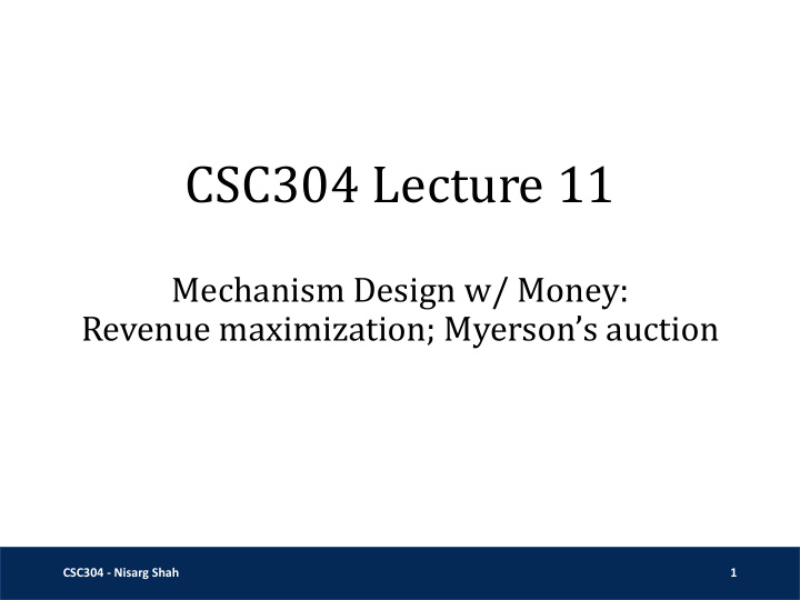 csc304 lecture 11