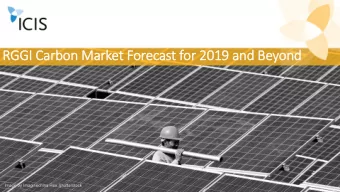 RGGI  I Carbon Market Forecast for  r 2019 and Beyond  RGGI Carbon Market Forecast for 2019 &amp;
