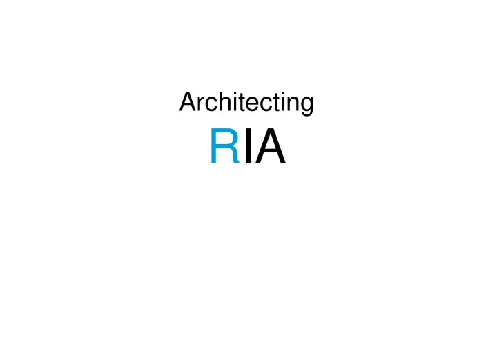 ria contact