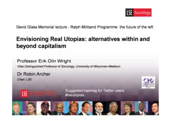 F OUNDATIONAL E MPIRICAL C LAIM :  Many forms of human suffering and many  deficits in human