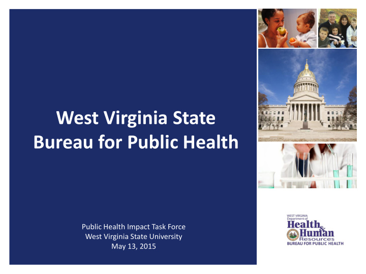 bureau for public health